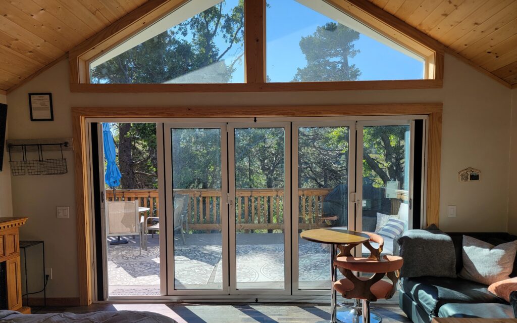 Interior of cottage