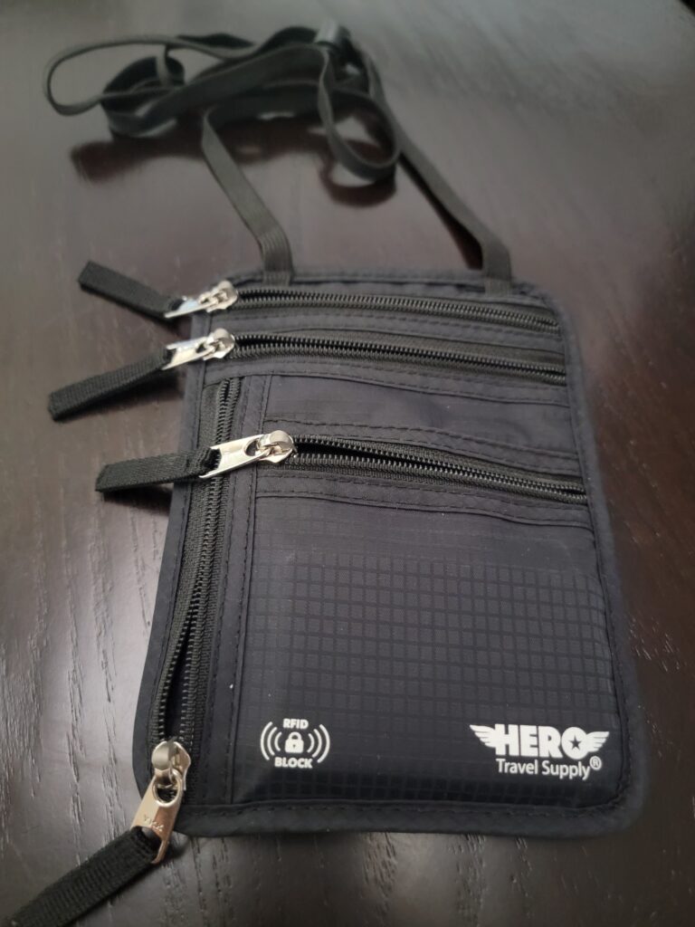 Hero Neck Wallet