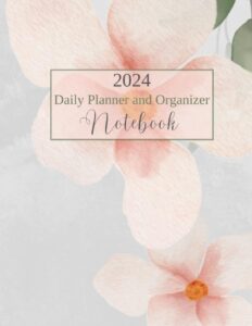 2024 Daily Planner and Organizer Notebook